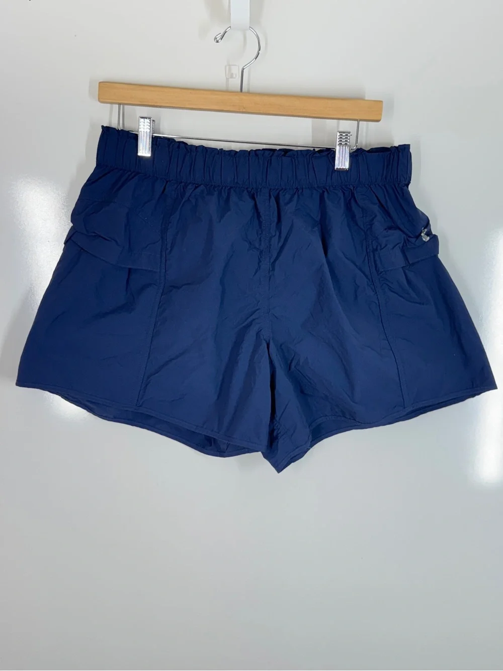 FP Movement Free People In The Wild Hiking Utility Womens Shorts Navy L Outdoor - Picture 3 of 10